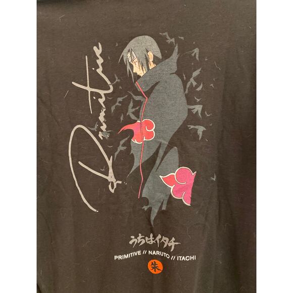 Primitive X Naruto Crows Black T-Shirt Size Medium - Picture 4 of 5
